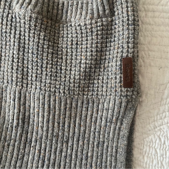Roots Lambs Wool Cardigan Sweater - Picture 5 of 6
